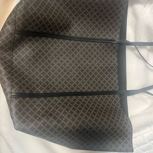 H&M Black Leather Tote